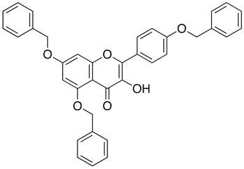 5,7-Bis-(benzyloxy)-2-(4-(benzyloxy)phenyl)-3-hydroxy-4H-chromen-4-one