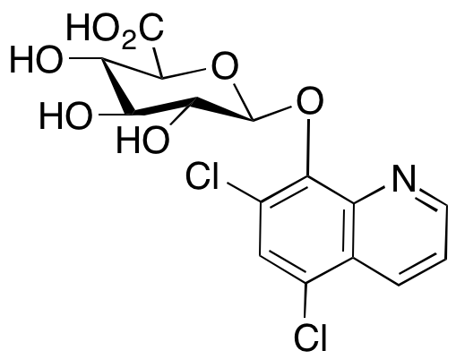 5,7-Dichloro-8-quinolinol Glucuronide