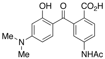 5’-Acetamido-2’-carboxy-4-dimethylamino-2-hydroxybenzophenone