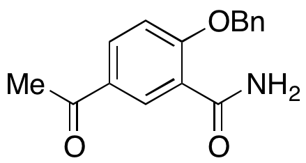 5-Acetyl-2-(phenylmethoxy)benzamide