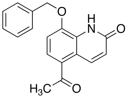 5-Acetyl-8-(phenylmethoxy)-2-quinolinone