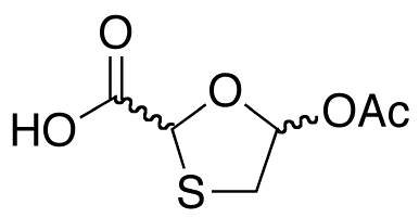 5-Acetyloxy-1,3-oxathiolane-2-carboxylic Acid