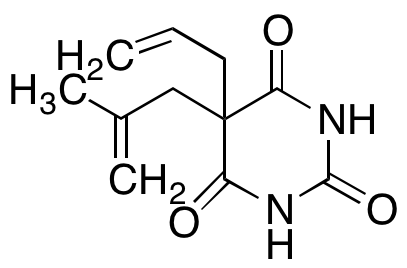 5-Allyl-5-methallyl-barbituric Acid