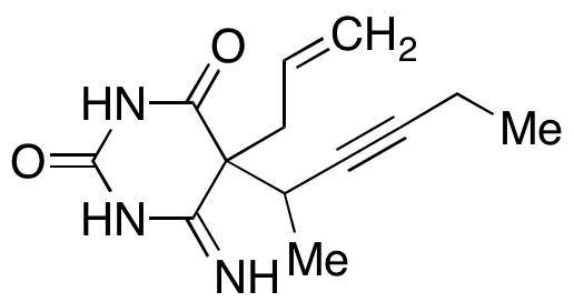 5-Allyl-6-imino-5-(1-methyl-2-pentynyl)hydrouracil