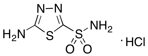 5-Amino-1,3,4-thiadiazole-2-sulfonamide Hydrochloride Salt