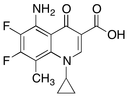 5-Amino-1-cyclopropyl-6,7-difluoro-1,4-dihydro-8-methyl-4-oxo-3-quinolinecarboxylic Acid