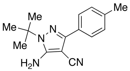 5-Amino-1-tert-butyl-3-(4-methylphenyl)-4-cyanopyrazole