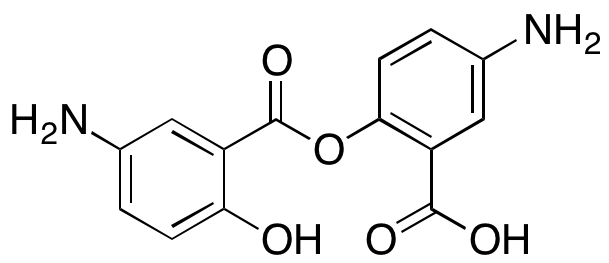 5-Amino-2-((5-amino-2-hydroxybenzoyl)oxy)benzoic Acid