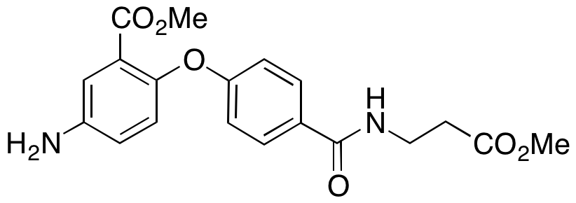 5-Amino-2-(4-((3-methoxy-3-oxopropyl)carbamoyl)phenoxy)benzoic Acid Methyl Ester