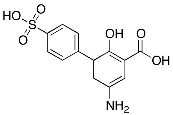 5-Amino-3-(4-sulfonylphenyl)salicyclic Acid