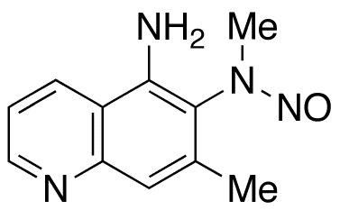 5-Amino-6-[(N-methyl-N-nitroso)amino]-7-methylquinoline