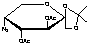 5-Azido-5-deoxy-3,4-di-O-acetyl-1,2-O-isopropylidene-β-D-fructose