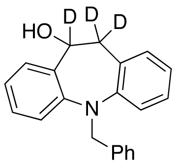 5-Benzyl-10-hydroxy-10,11-dihydro-5H-dibenz[b,f]azepine-d3