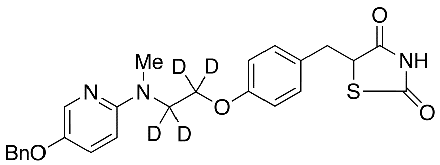 5-Benzyloxy Rosiglitazone-d4