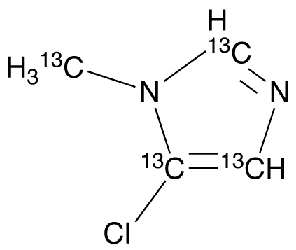 5-Chloro-1-methylimidazole-13C4