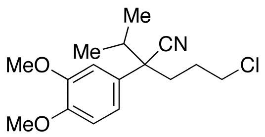 5-Chloro-2-(3,4-dimethoxyphenyl)-2-isopropylvaleronitrile