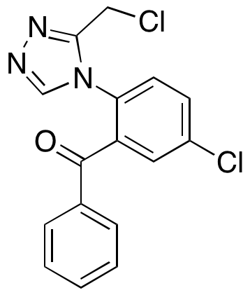 5-Chloro-2-(3-chloromethyl-4H-1,2,4-triazol-4-yl)-benzophenone