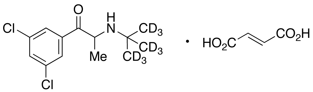 5-Chloro Bupropion-d9 Fumarate