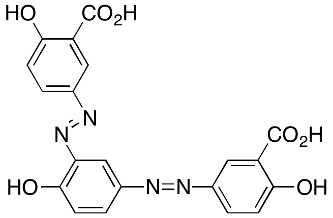 5-Decarboxy-3-(3-aboxy-4-hydroxy)phenylazo Olsalazine