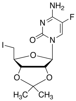 5’-Deoxy-5’-iodo-2’,3’-O-isopropylidene-5-fluorocytidine