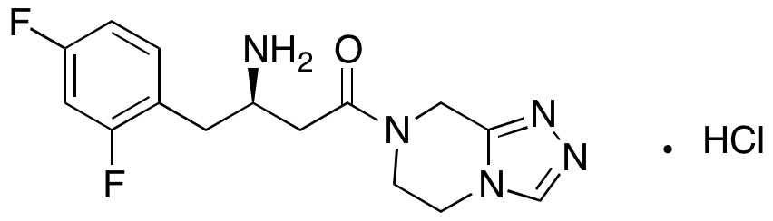 5-Desfluoro-destrifluoromethyl Sitagliptin Hydrochloride Salt