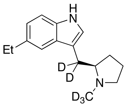 5-Ethyl-3-[[(2R)-1-methyl-2-pyrrolidinyl]methyl]-1H-indole-d5