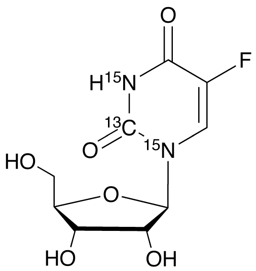 5-Fluorouridine-13C,15N2