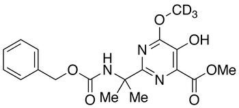 5-Hydroxy-2-[1-methyl-1-[[benzylcarbamoyl]amino]ethyl]-6-methoxypyrimidine-4-carboxylic Acid Methyl Ester-d3