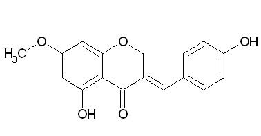 5-Hydroxy-7-methoxy-3-(4-hydroxybenzylidene)chroman-4-one