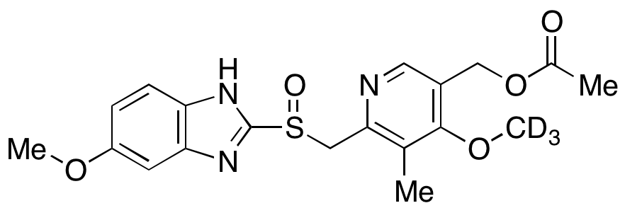 5-Hydroxy Acetate Omeprazole-d3