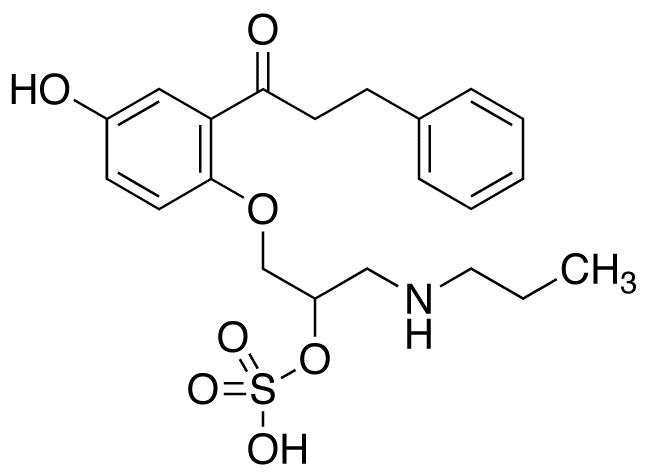 5-Hydroxy Propafenone Sulfate