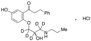 5-Hydroxy Propafenone-d5 Hydrochloride