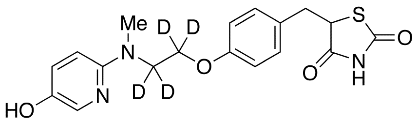 5-Hydroxy Rosiglitazone-d4