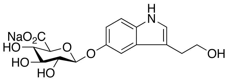 5-Hydroxy Tryptophol β-D-Glucuronide Sodium Salt