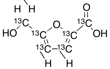 5-Hydroxymethyl-2-furancarboxylic Acid-13C6