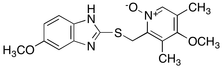 5-Methoxy-2-[[(4-methoxy-3,5-dimethyl-2-pyridinyl)methyl]thio]-1H-benzimidazole N-Oxide