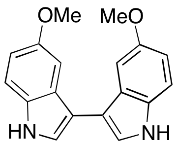 5-Methoxy-3-(5-methoxyindol-3-yl)indole