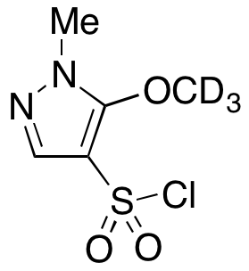 5-Methoxy-d3-1-methyl-1H-pyrazole-4-sulfonyl Chloride