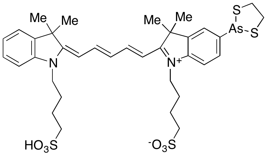 5-Mono(dithiarsolanyl)-bis)sulfobutyl) Cyanine 5