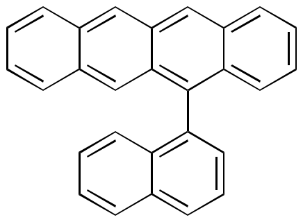 5-Naphthyltetracene