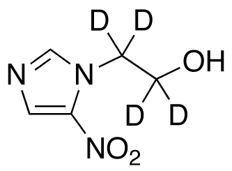 5-Nitro-1H-imidazole-1-ethanol-d4