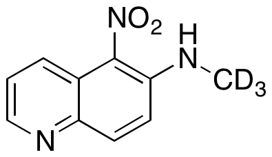 5-Nitro-6-methylaminoquinoline-d3