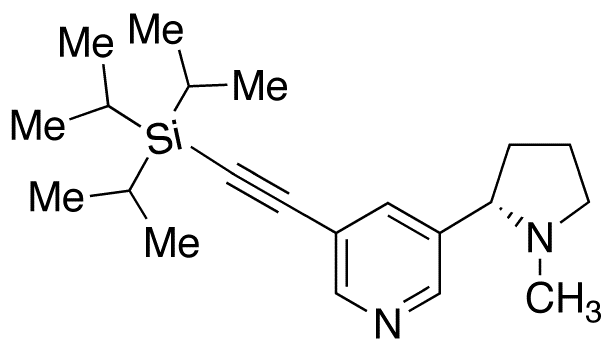 5-Triisopropylsilyl-ethynyl (S)-(-)-Nicotine