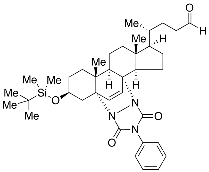 5α,8α-[N,N-(4-Phenylurazole)]-3-O-tert-butyldimethylsilyl-chol-6-en-24-al-3β-ol