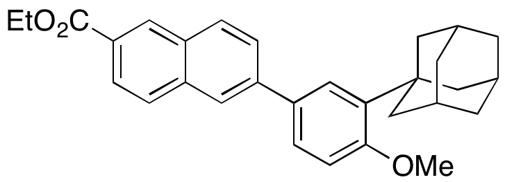 6-[(3-Adamantyl-4-methoxyphenyl)]-2-naphthoic Acid Ethyl Ester