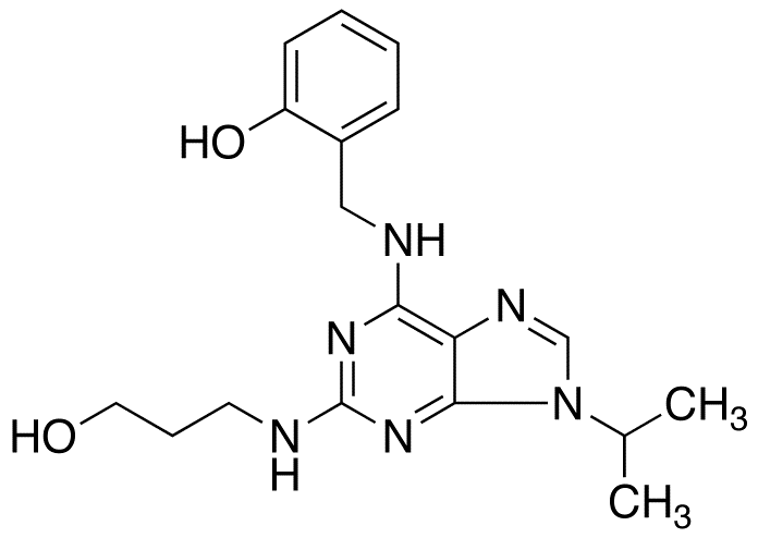 6-(2-Hydroxybenzylamino)-2-(3-hydroxypropylamino)-9-isopropylpurine