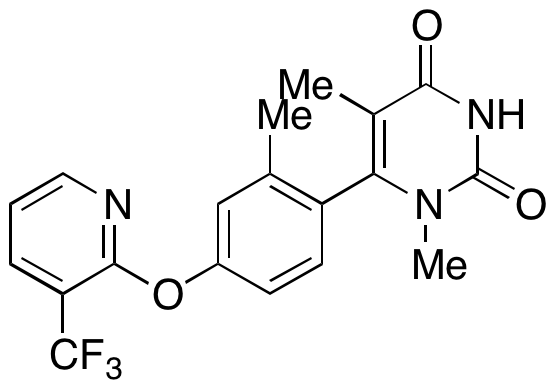 6-[4-(3-Trifluoromethylpyridin-2-yloxy)-2-methylphenyl]-1,5-dimethyl-2,4(1H,3H)-pyrimidinedione