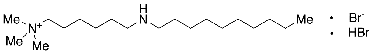 6-(Decylamino)-N,N,N-trimethyl-1-hexanaminium Bromide Hydrobromide