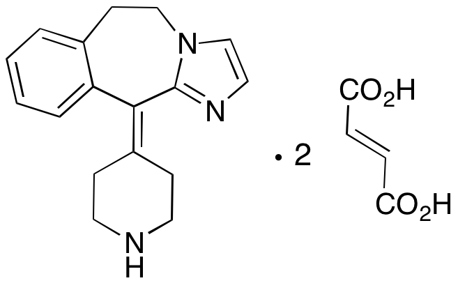 6,11-Dihydro-11-(4-piperidinylidene)-5H-imidazo[2,1-b][3]benzazepine (E)-2-Butenedioate (1:2)