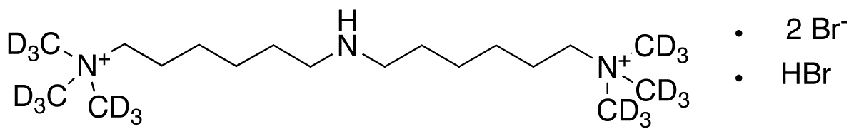 6,6’-Iminobis(N,N,N-trimethyl-1-hexanaminium)-d18 Dibromide Hydrobromide